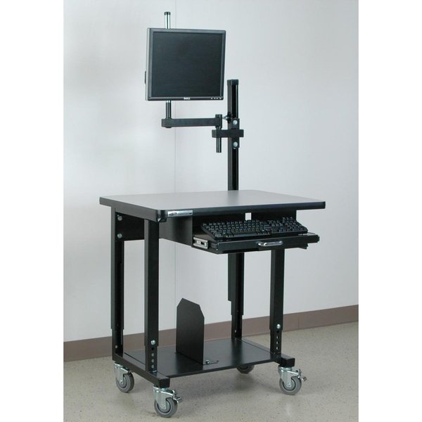 Mobile Computer Station And Monitor Arm