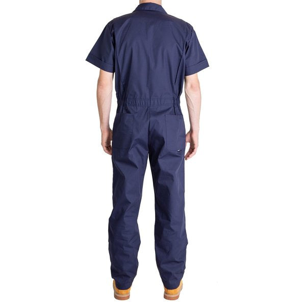 Coverall, Poplin, Short Sleeve, Med Short