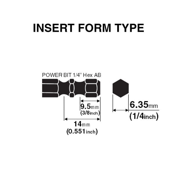 Power Bit 1/4