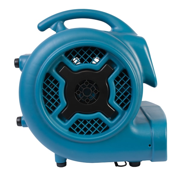 1 HP, 3600 CFM, 8.5 Amps, 4 Positions, 3 Speeds Air Mover