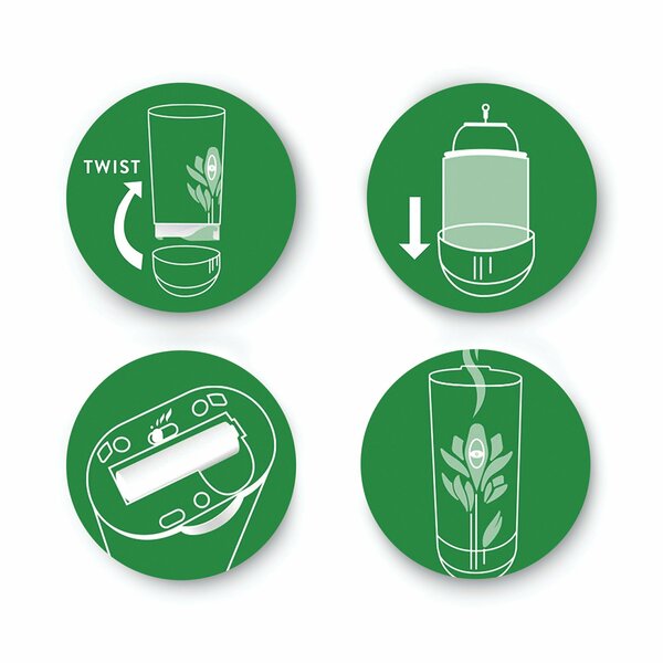 Freshmatic Life Scents Ultra Refill, Summer Delights, 5.89 oz Aerosol Spray, PK6