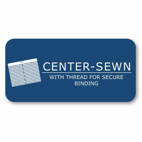 Case of Signature Black Marble Composition Notebooks, Unruled Blank, 80 sht, Oversized 10.25