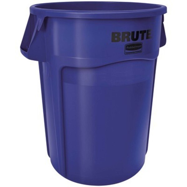 55 gal Trash Can, Blue