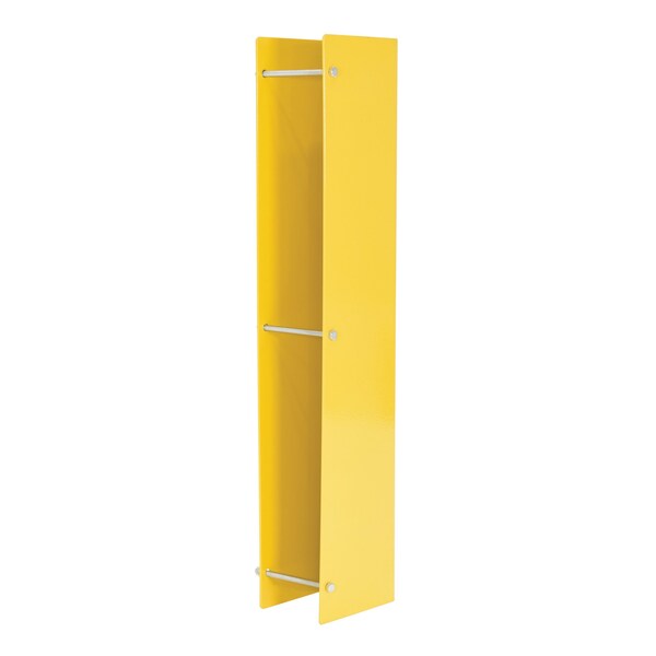 Yellow Rack Guard with Rubber Bumper Insert 24