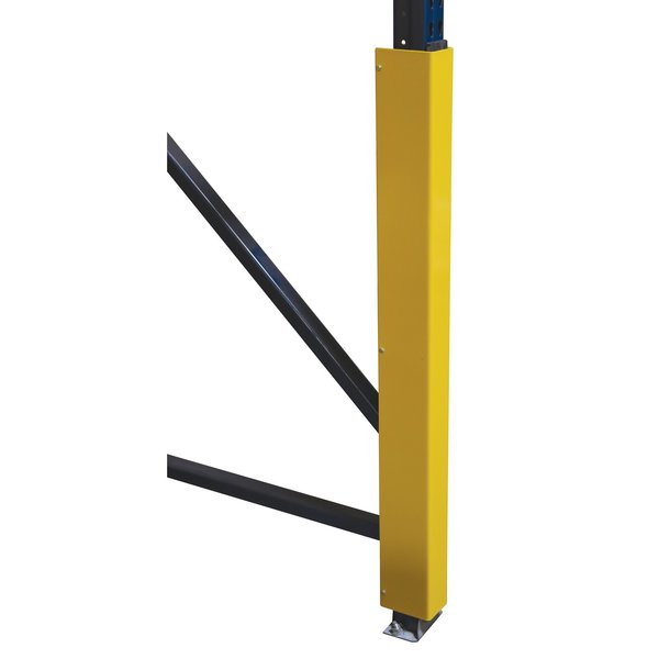 Yellow Rack Guard with Rubber Bumper Insert 48