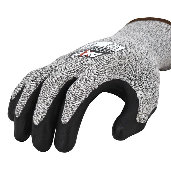 Cut Resistant Coated Gloves, A4 Cut Level, Foam Nitrile, S, 1 PR