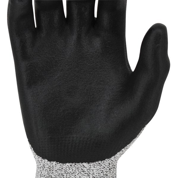 Cut Resistant Coated Gloves, A4 Cut Level, Foam Nitrile, M, 1 PR