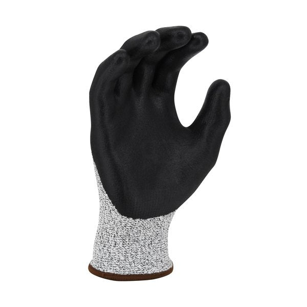 Cut Resistant Coated Gloves, A4 Cut Level, Foam Nitrile, S, 1 PR