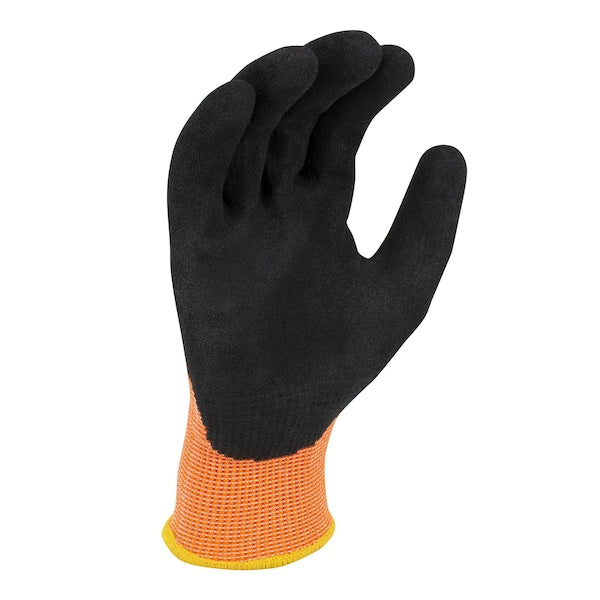 Cut Resistant Coated Gloves, A6 Cut Level, Nitrile, L, 1 PR