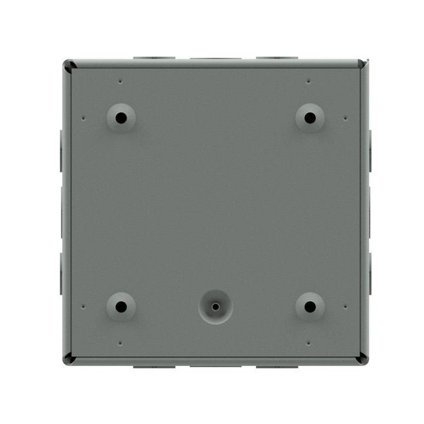 N1 Screw Cover, 24x24x12, Crbn Stl, Gry