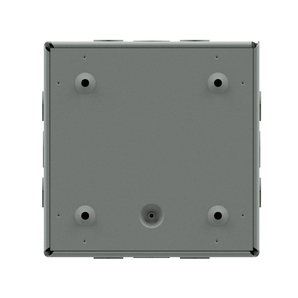 N1 Screw Cover, 18x30x4, Crbn Stl, Gry