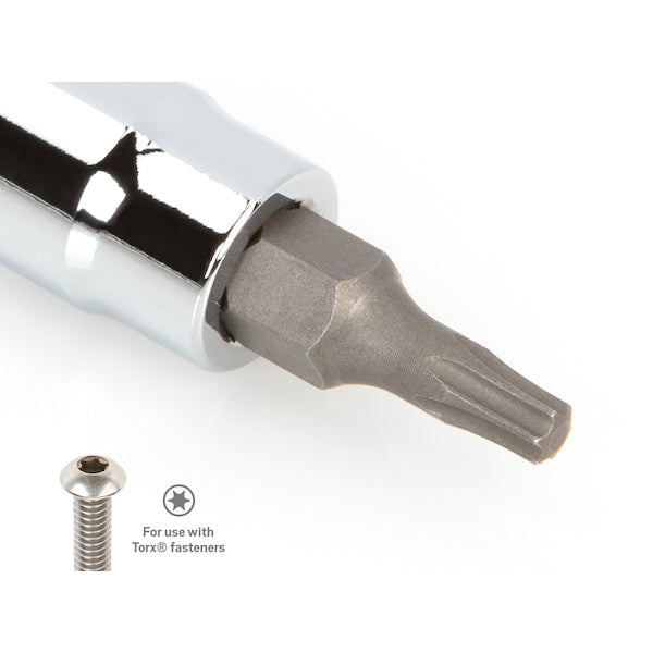 T15 Tip, Star Bit Socket 1/4 Inch Drive x T15 Tor, Torx 1/4 in. Drive