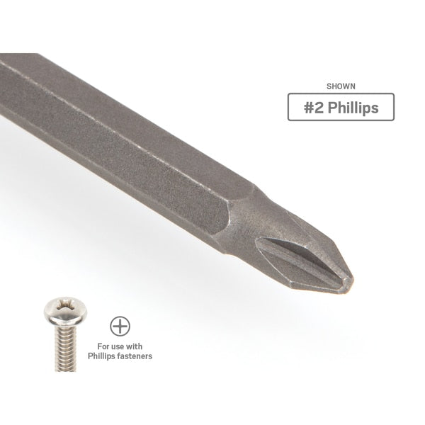 3/8 Inch Drive x #0 Long Phillips Bit Socket