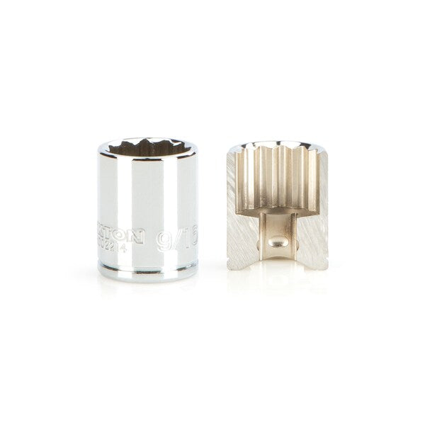 1/4 Inch Drive x 9/16 Inch 12-Point Socket