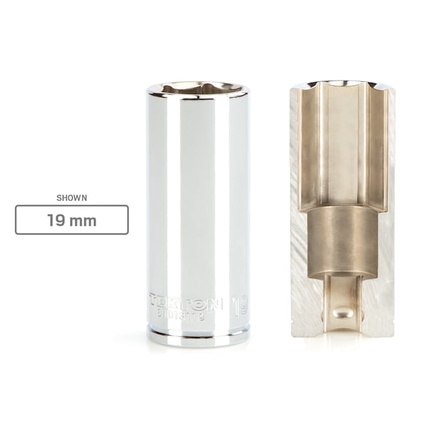 3/8 Inch Drive x 7 mm Deep 6-Point Socket