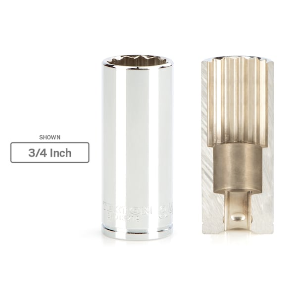 3/8 Inch Drive x 3/8 Inch Deep 12-Point Socket