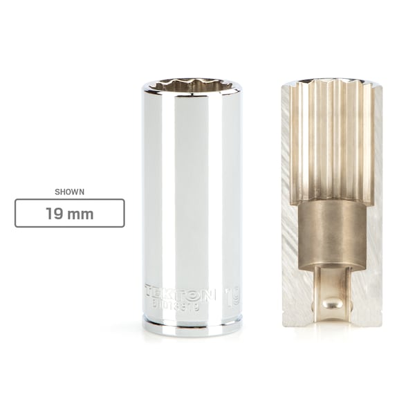 3/8 Inch Drive x 7 mm Deep 12-Point Socket