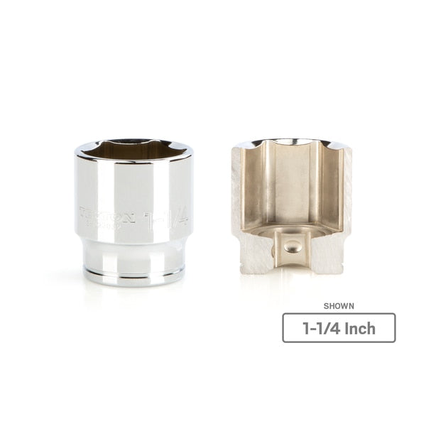 1/2 Inch Drive x 1-3/16 Inch 6-Point Socket