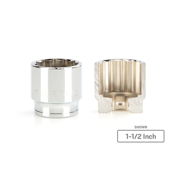 1/2 Inch Drive x 1-1/8 Inch 12-Point Socket