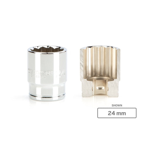 1/2 Inch Drive x 10 mm 12-Point Socket