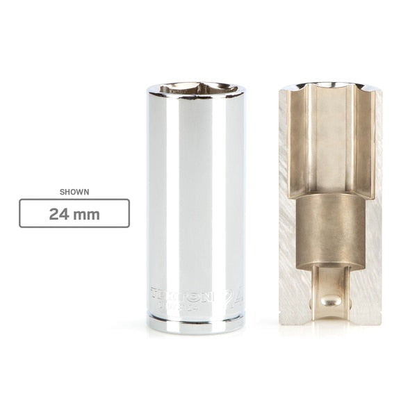 1/2 Inch Drive x 10 mm Deep 6-Point Socket