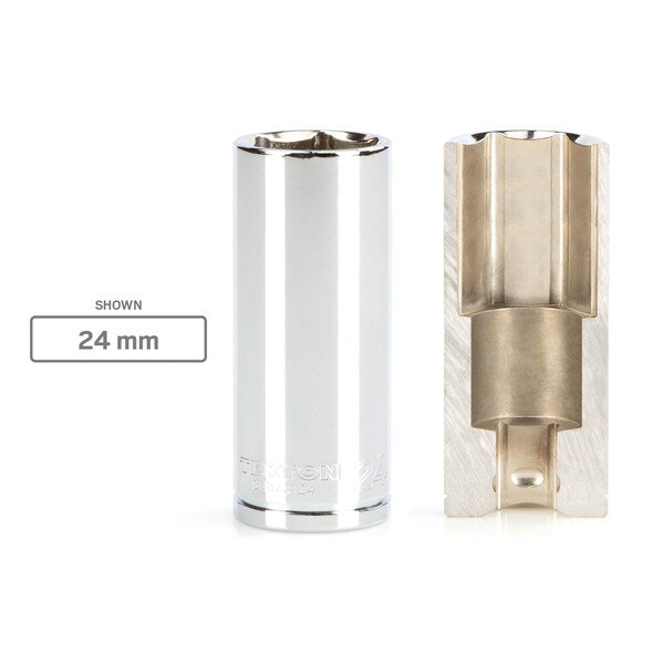 1/2 Inch Drive x 16 mm Deep 6-Point Socket