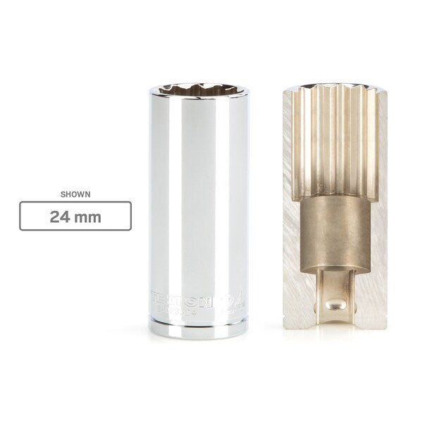 1/2 Inch Drive x 21 mm Deep 12-Point Socket