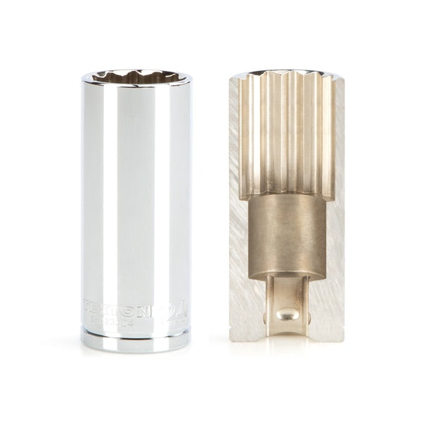 1/2 Inch Drive x 24 mm Deep 12-Point Socket