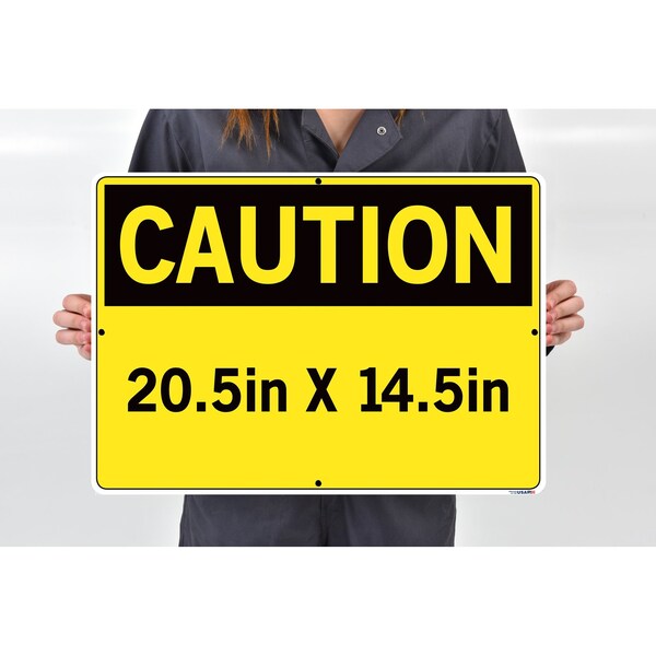 Aluminum Composite Sign, 20-1/2