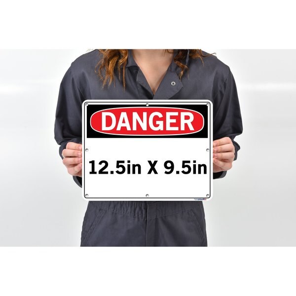 Sign, Danger, 12.5x9.5