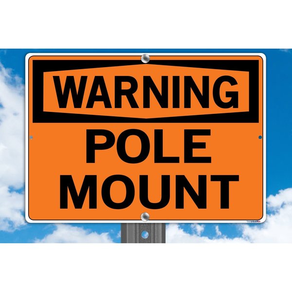 Sign-Warning09 14.5X10.5 Polystyrene.040, SI-W-09-C-PS-040