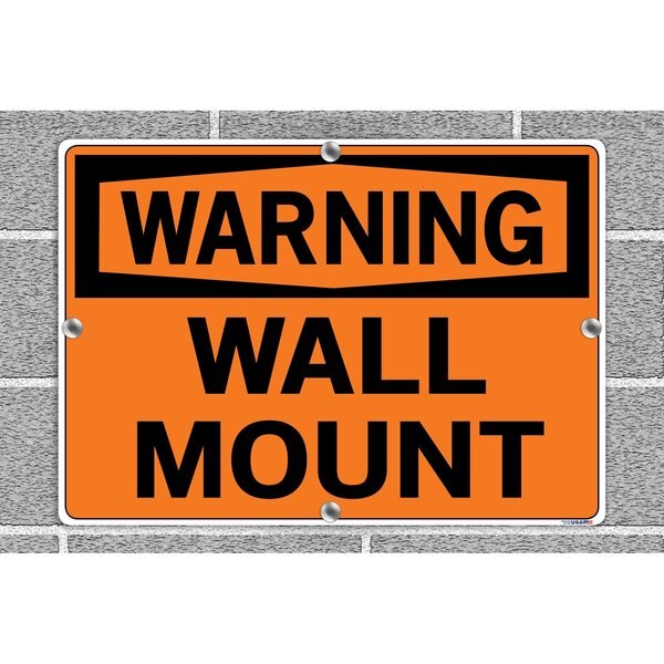 Sign-Warning09 14.5X10.5 Polystyrene.040, SI-W-09-C-PS-040