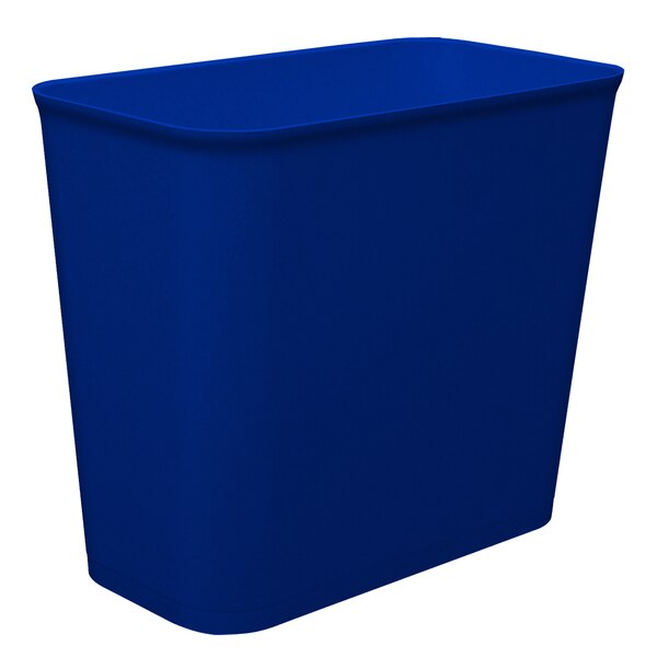 27 qt. Trash Can, Blue