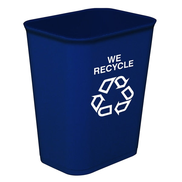 MBI Blue w/White Recycle Logo, 8 QT