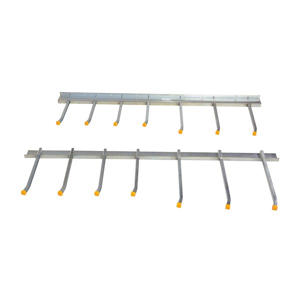 Wall Mounted Material Rack, 1000 lb.