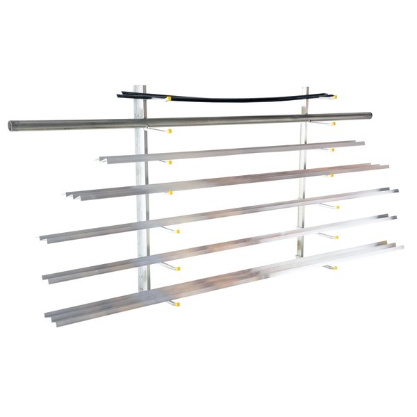 Wall Mounted Material Rack, 1000 lb.