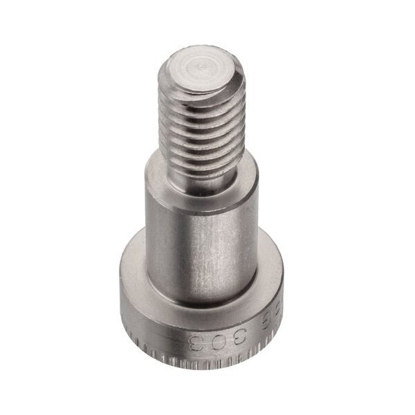 Shoulder Screw, 3A Thr Sz, 5/8 Thr Lg, 5/8 in Shoulder Lg, 18-8 Stainless Steel