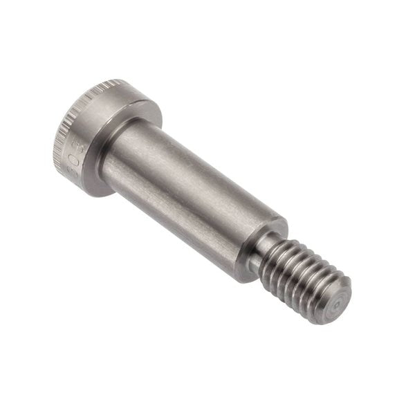 Shoulder Screw, 3A Thr Sz, 5/8 Thr Lg, 1-1/4 in Shoulder Lg, 18-8 Stainless Steel