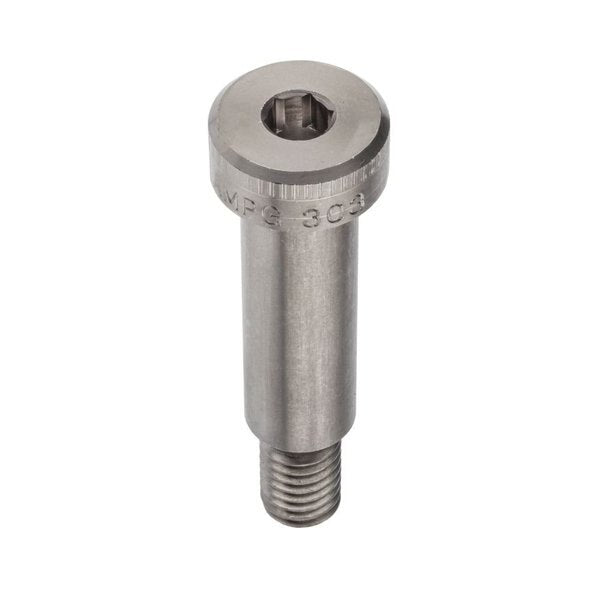 Shoulder Screw, 3A Thr Sz, 5/8 Thr Lg, 1-1/2 in Shoulder Lg, 18-8 Stainless Steel