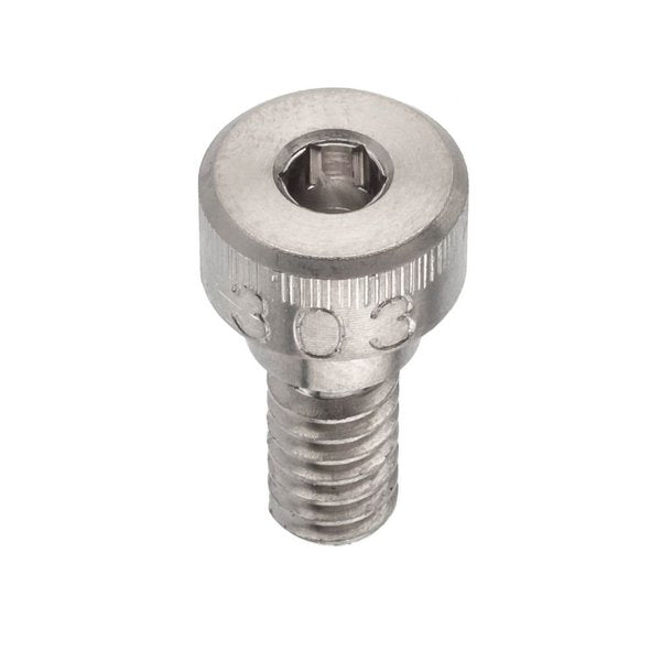 Shoulder Screw, 3A Thr Sz, 3/8 Thr Lg, 1/8 in Shoulder Lg, 18-8 Stainless Steel