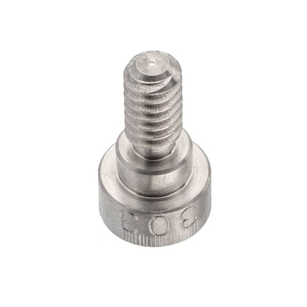 Shoulder Screw, 3A Thr Sz, 3/8 Thr Lg, 1/8 in Shoulder Lg, 18-8 Stainless Steel