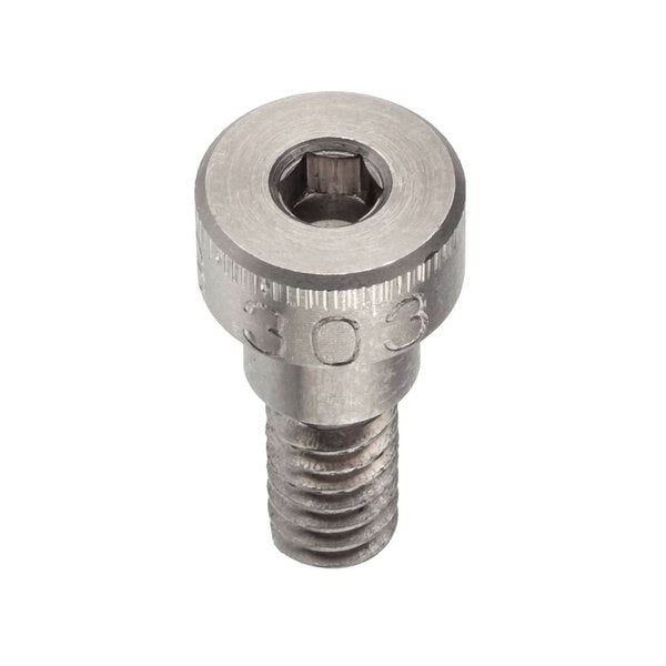 Shoulder Screw, 3A Thr Sz, 3/8 Thr Lg, 3/16 in Shoulder Lg, 18-8 Stainless Steel