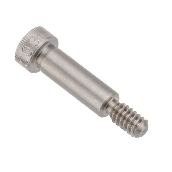 Shoulder Screw, 3A Thr Sz, 3/8 Thr Lg, 3/4 in Shoulder Lg, 18-8 Stainless Steel