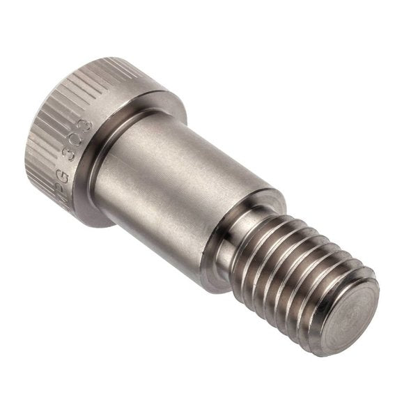 Shoulder Screw, 3A Thr Sz, 7/8 Thr Lg, 1 in Shoulder Lg, 18-8 Stainless Steel