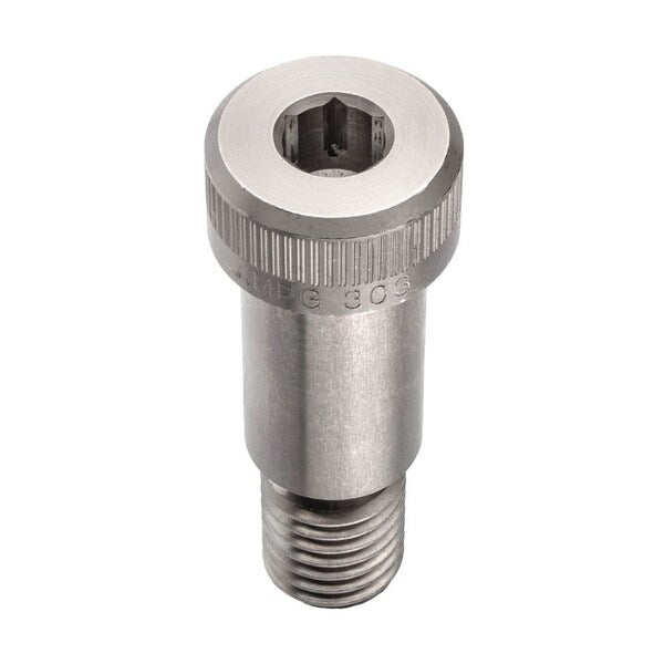 Shoulder Screw, 3A Thr Sz, 7/8 Thr Lg, 1-1/4 in Shoulder Lg, 18-8 Stainless Steel