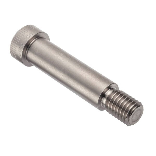 Shoulder Screw, 3A Thr Sz, 7/8 Thr Lg, 2-1/2 in Shoulder Lg, 18-8 Stainless Steel