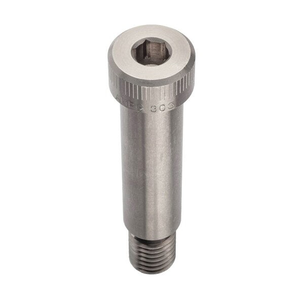 Shoulder Screw, 3A Thr Sz, 7/8 Thr Lg, 2-1/2 in Shoulder Lg, 18-8 Stainless Steel