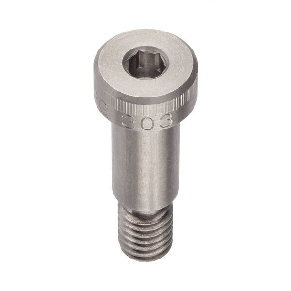 Shoulder Screw, 3A Thr Sz, 1/2 Thr Lg, 3/4 in Shoulder Lg, 18-8 Stainless Steel