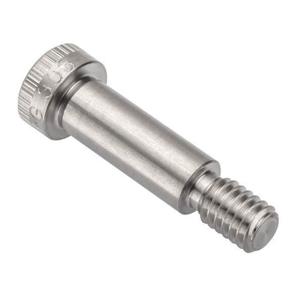 Shoulder Screw, 3A Thr Sz, 1/2 Thr Lg, 1 in Shoulder Lg, 18-8 Stainless Steel