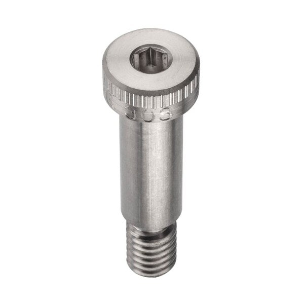 Shoulder Screw, 3A Thr Sz, 1/2 Thr Lg, 1 in Shoulder Lg, 18-8 Stainless Steel